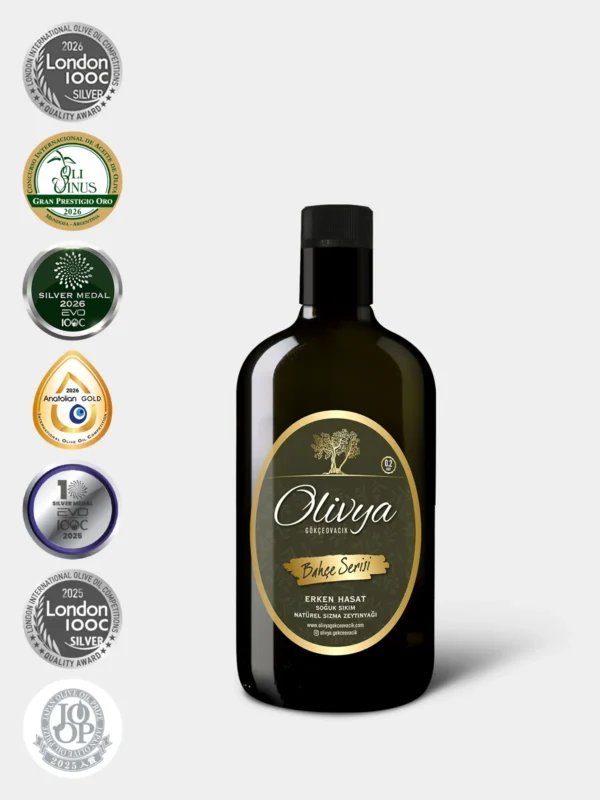 Bahçe Serisi Natürel Sızma Zeytinyağı - 2026-2027 Sezonu Erken Hasat - 500 ml