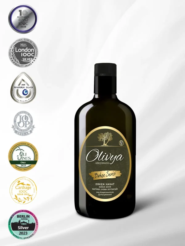 Bahçe Serisi Natürel Sızma Zeytinyağı - 2025-2026 Sezonu Erken Hasat - 500 ml