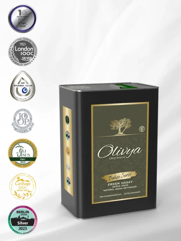 Bahçe Serisi Natürel Sızma Zeytinyağı - 2024-2025 Sezonu Erken Hasat - 2 lt