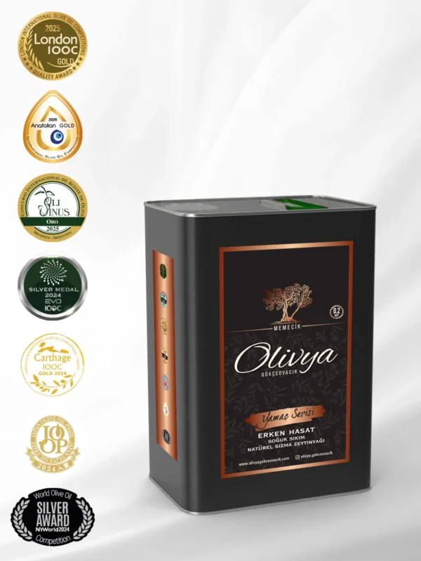 Yamaç Serisi Natürel Sızma Zeytinyağı - 2025-2026 Sezonu Erken Hasat - 2 lt