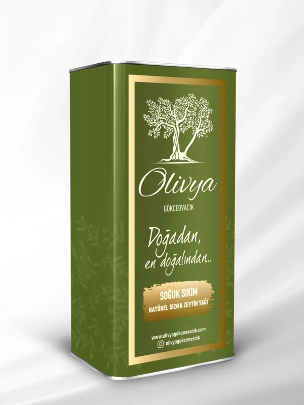 Olgun Hasat Natürel Sızma Zeytinyağı - Asit Oranı 0,5'in Altında - 5 lt