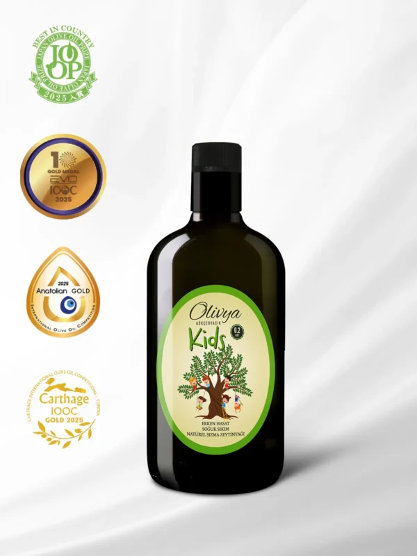 Anne Bebek Natürel Sızma Zeytinyağı - 2025-2026 Sezonu Erken Hasat - 500 ml