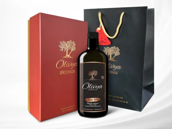 Yamaç Hediye Paketi Natürel Sızma Zeytinyağı - 2025-2026 Sezonu Erken Hasat - 1000 ml
